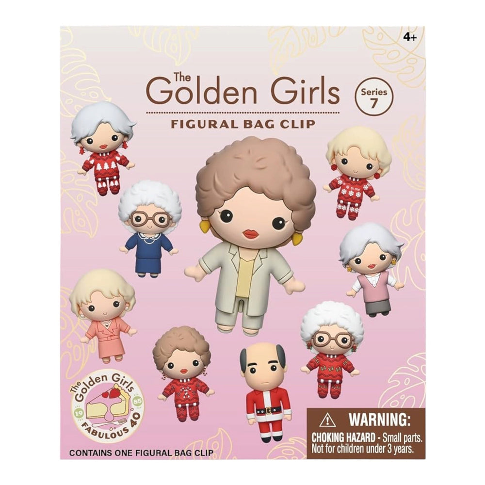 Golden Girls Series 7 Mystery 3D Foam Bag Clip (ONLINE ORDER ONLY)