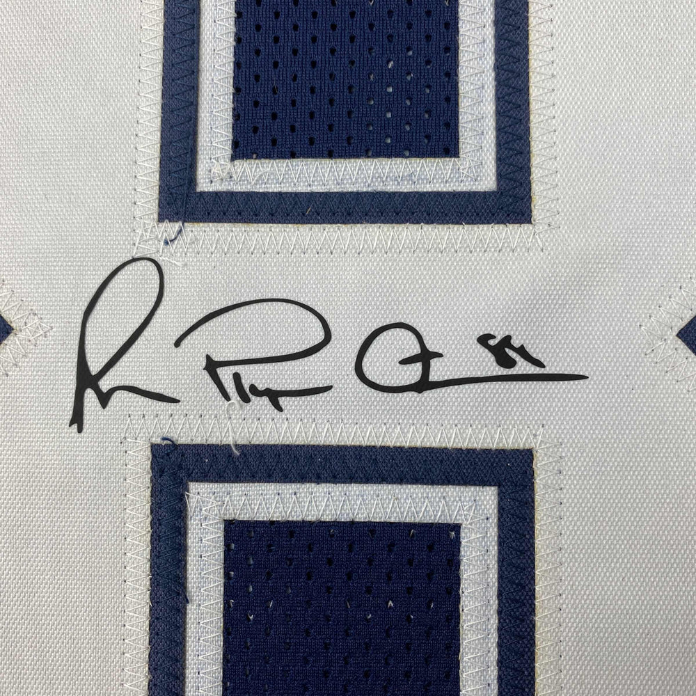 Facsimile Autographed Michael Irvin Dallas Blue Reprint Laser Auto Football Jersey Size Men's XL (ONLINE ORDER ONLY)
