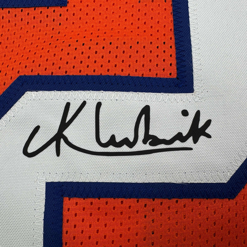 Facsimile Autographed Cade Klubnik Clemson Orange Reprint Laser Auto College Football Jersey Size Men's XL (ONLINE ORDER ONLY)