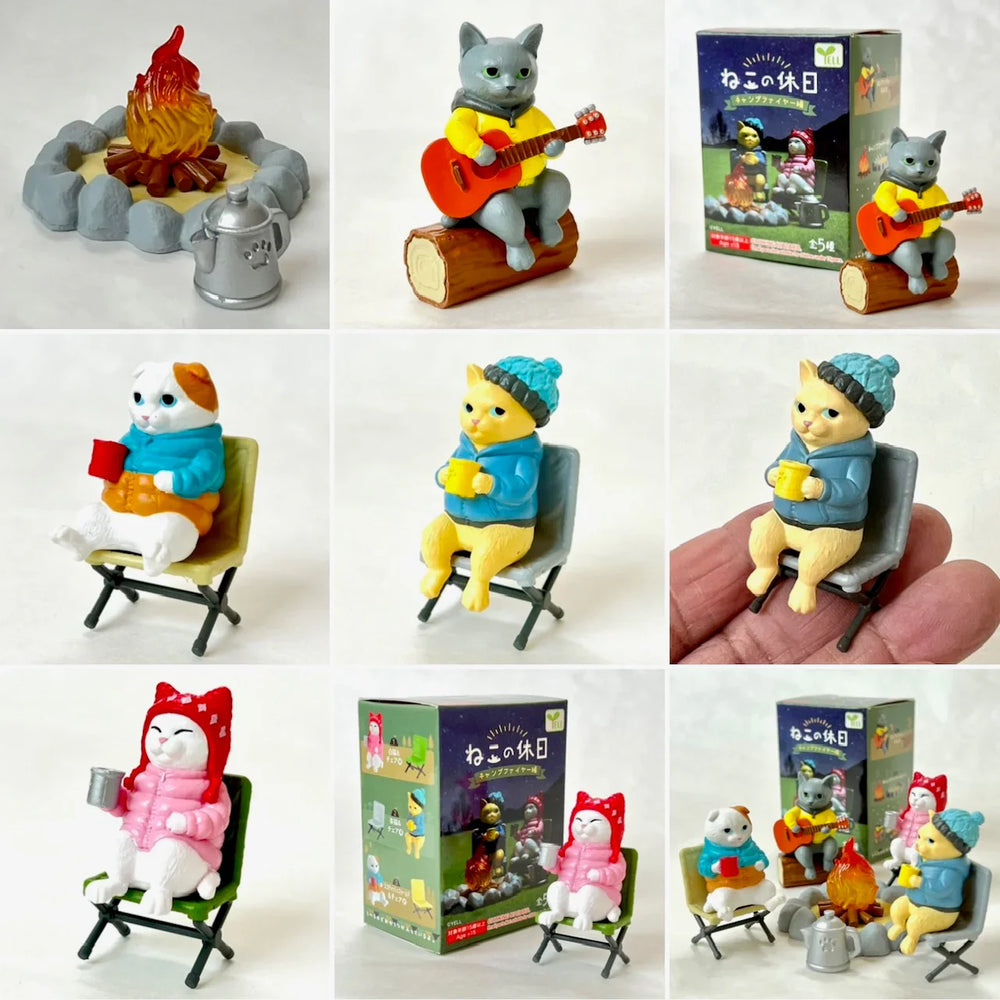 Cat's Day Off - Campfire Part - Blind Box (1 Blind Box) (ONLINE ORDER ONLY)