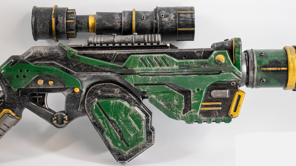 Mandalorian Sniper Blaster Prop (ORIGINAL WP CUSTOM DESIGN) (ONLINE ORDER ONLY)