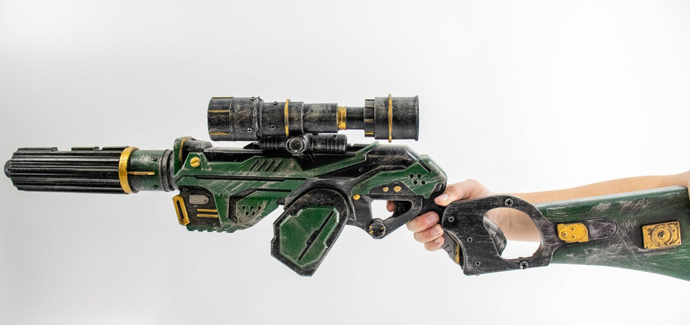 Mandalorian Sniper Blaster Prop (ORIGINAL WP CUSTOM DESIGN) (ONLINE ORDER ONLY)