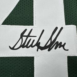 Facsimile Autographed Sterling Sharpe Green Bay Green Reprint Laser Auto Football Jersey Size Men's XL (ONLINE ORDER ONLY)