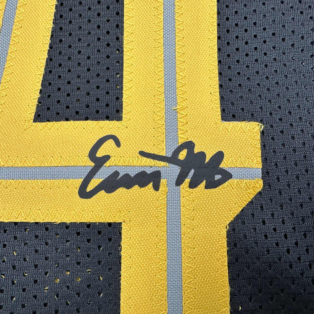 Facsimile Autographed Evan Mobley Cleveland Black Reprint Laser Auto Basketball Jersey Size Men's XL (ONLINE ORDER ONLY)