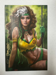 [Signed by Nathan Szerdy] ROGUE & GAMBIT #4 UNKNOWN COMICS NATHAN SZERDY EXCLUSIVE VIRGIN VAR [IN STOCK] (ONLINE ORDER ONLY)