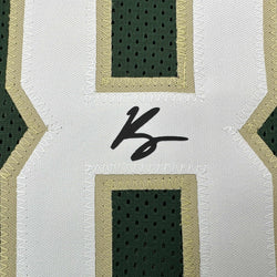 Facsimile Autographed Kyle Kuzma Milwaukee Green Reprint Laser Auto Basketball Jersey Size Men's XL (ONLINE ORDER ONLY)