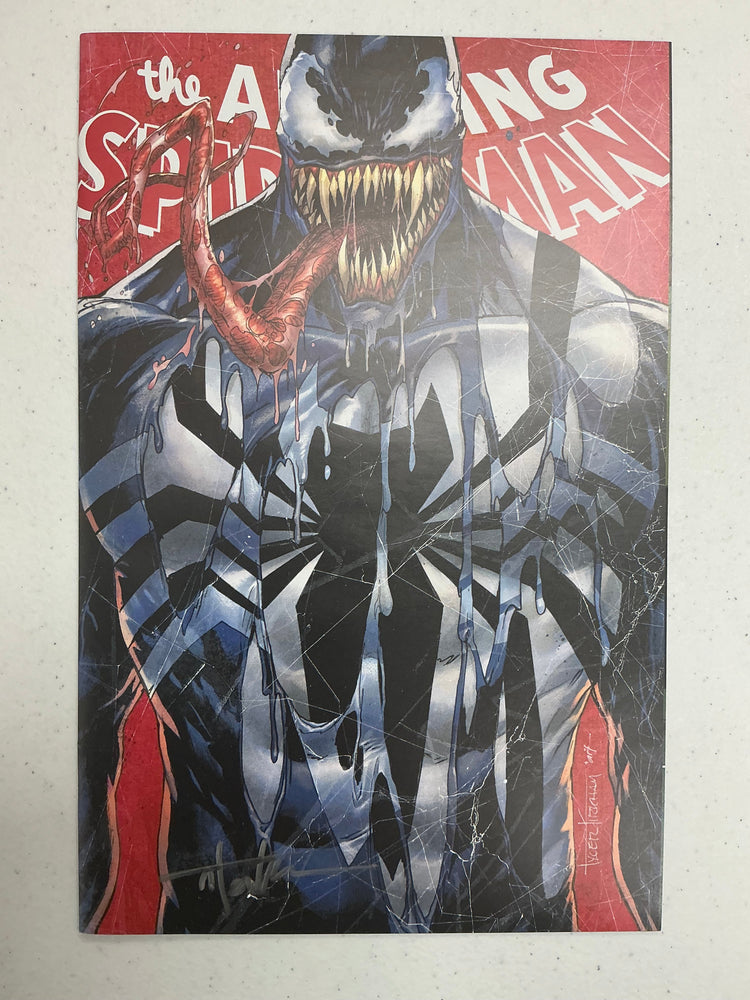 [Signed by Tyler Kirkham] AMAZING SPIDER-MAN #37 UNKNOWN COMICS TYLER KIRKHAM EXCLUSIVE VAR [IN STOCK] (ONLINE ORDER ONLY)