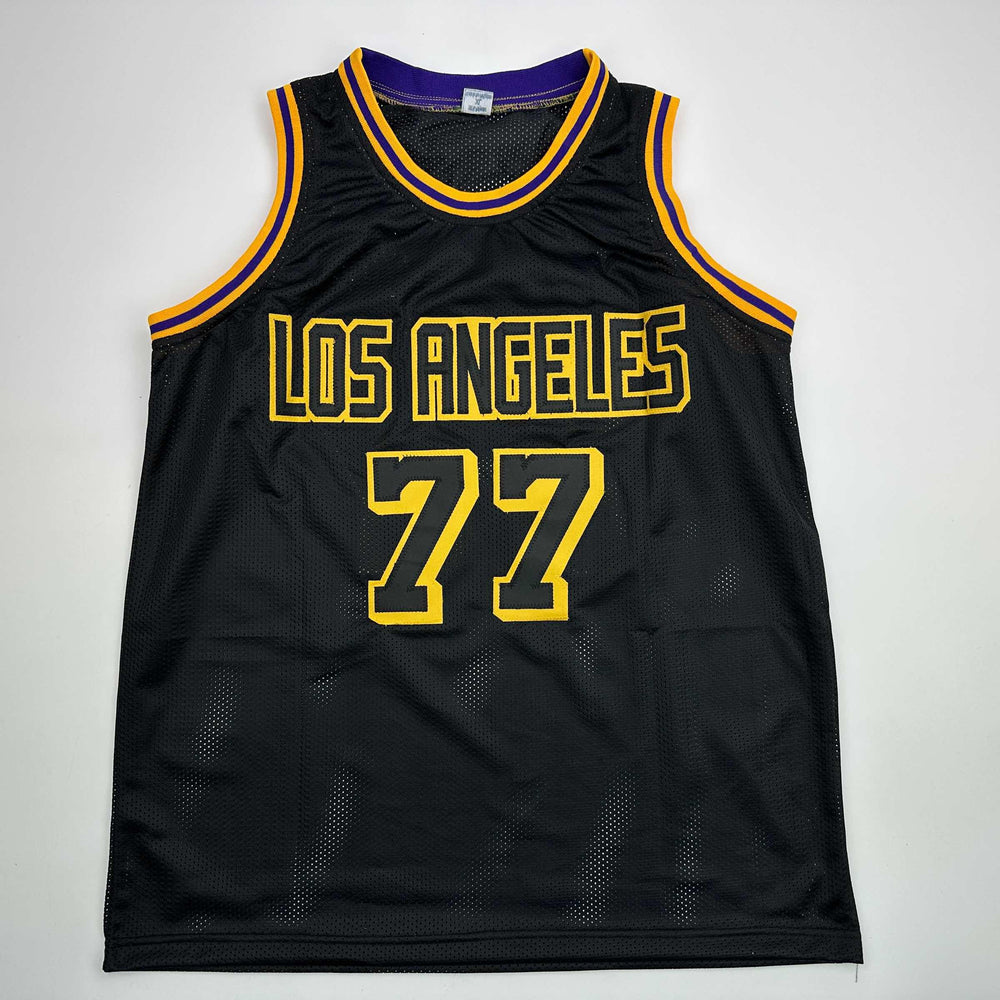 Facsimile Autographed Luka Doncic Los Angeles LA Black Mamba Reprint Laser Auto Basketball Jersey Size Men's XL (ONLINE ORDER ONLY)