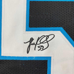 Facsimile Autographed Luke Kuechly Carolina Black Reprint Laser Auto Football Jersey Size Men's XL (ONLINE ORDER ONLY)