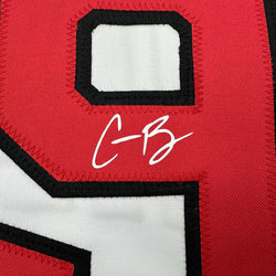 Facsimile Autographed Corbin Burnes Arizona White Reprint Laser Auto Baseball Jersey Size Men's XL (ONLINE ORDER ONLY)