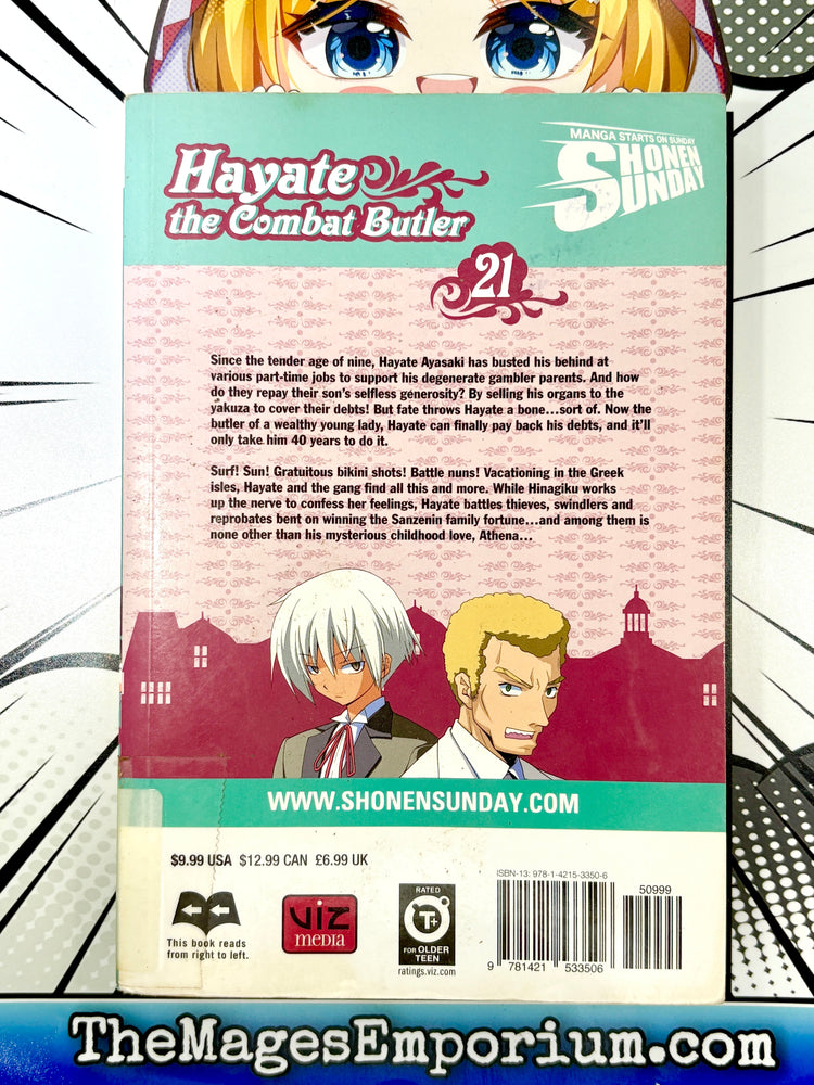 Hayate the Combat Butler Vol 21 Ex Library (Online Order Only)
