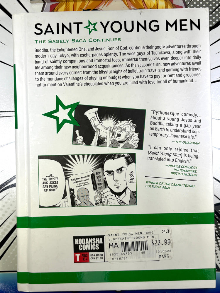 Saint Young Men Vol 2 Hardcover (ONLINE ORDER ONLY)