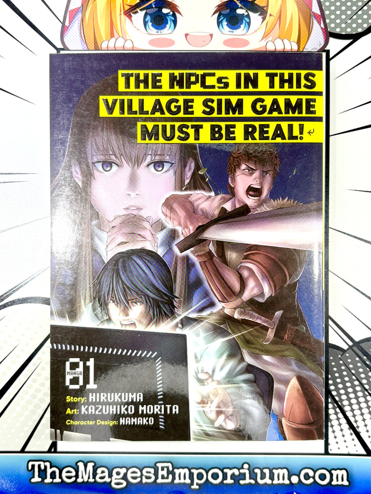 The NPC's In This Village Sim Game Must Be Real! Vol 1 Manga (Online Order Only)