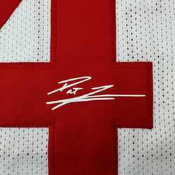 Facsimile Autographed Pat Tillman Arizona White Reprint Laser Auto Football Jersey Size Men's XL (ONLINE ORDER ONLY)