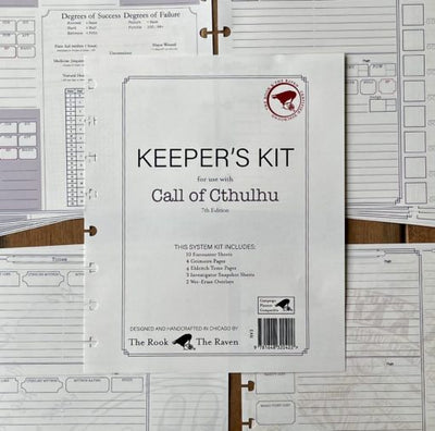 Rook & Raven: The Keeper's Kit - Call of Cthulhu (ONLINE ORDER ONLY)
