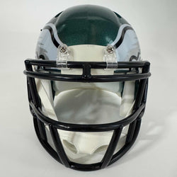 Autographed/Signed LeSean McCoy Philadelphia Eagles Mini Football Helmet JSA COA