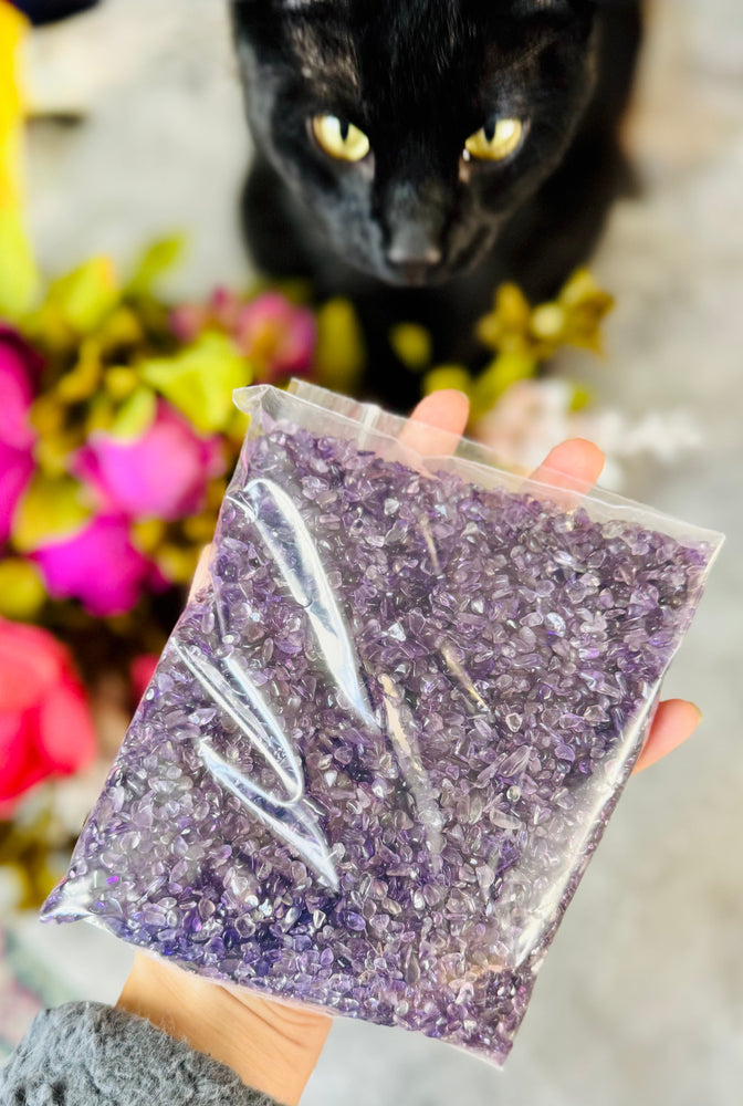 Bulk Crystal Chips, 1 Lb, Rose Quartz, Amethyst, Smoky Quartz, Carnelian, Labradorite, Citrine, Rainbow Moonstone, Black Tourmaline Chips (ONLINE ORDER ONLY)