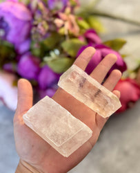 Optical Calcite, Glows PINK Under UV Light, Fluorescent Minerals (ONLINE ORDER ONLY)
