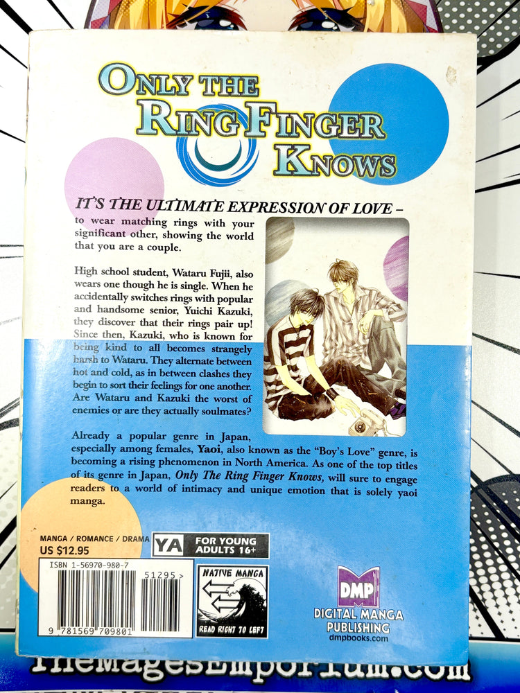 Only the Ring Finger Knows Manga (Online Order Only)
