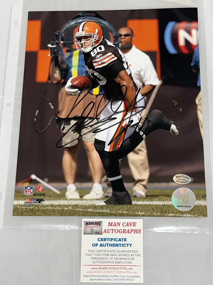 Kellen Winslow Jr. Cleveland Browns Autographed 8x10 Photo (Online Order Only)