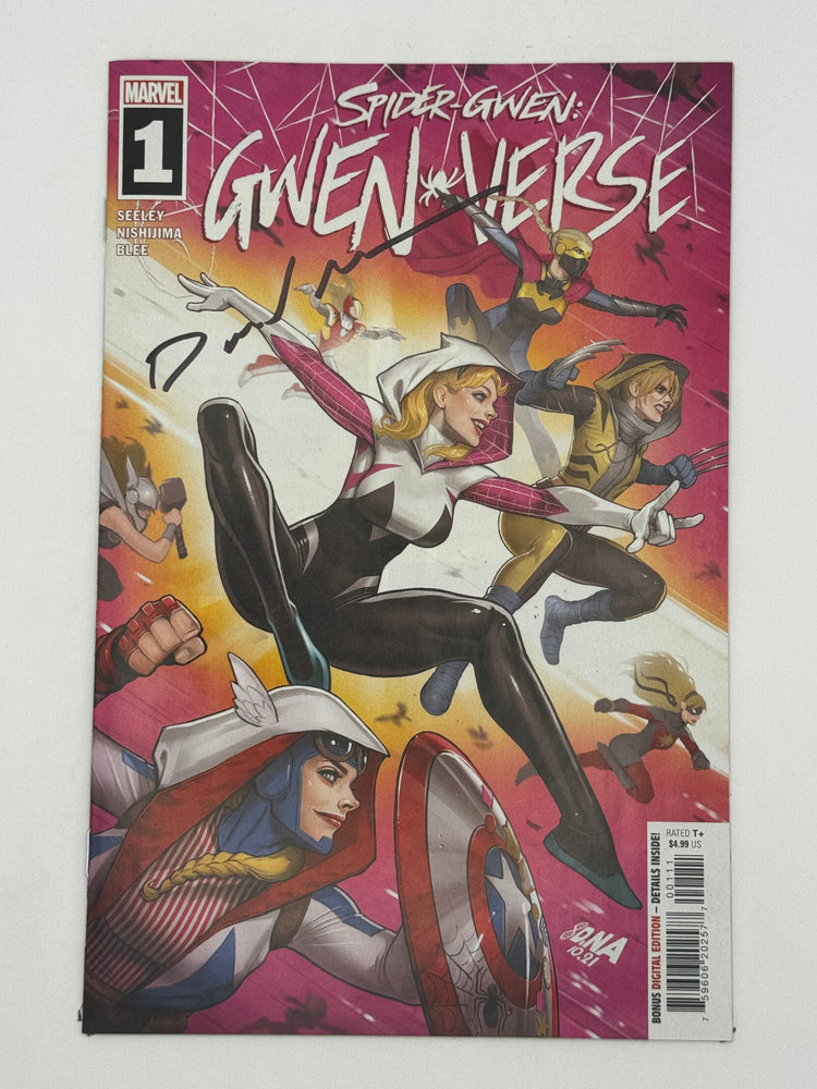 [Signed by David Nakayama] SPIDER-GWEN: GWENVERSE #1 DAVID NAKAYAMA VAR (11/02/2022) (ONLINE ORDER ONLY)