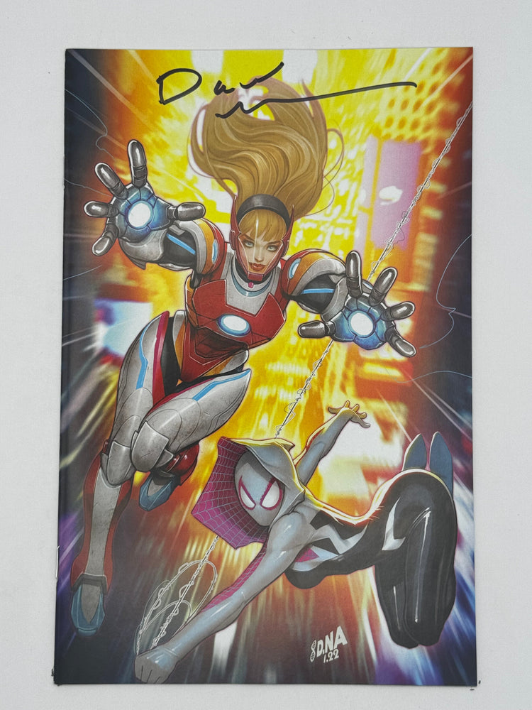 [Signed by David Nakayama] SPIDER-GWEN: GWENVERSE #4 Virgin DAVID NAKAYAMA Exclusive VAR (ONLINE ORDER ONLY)