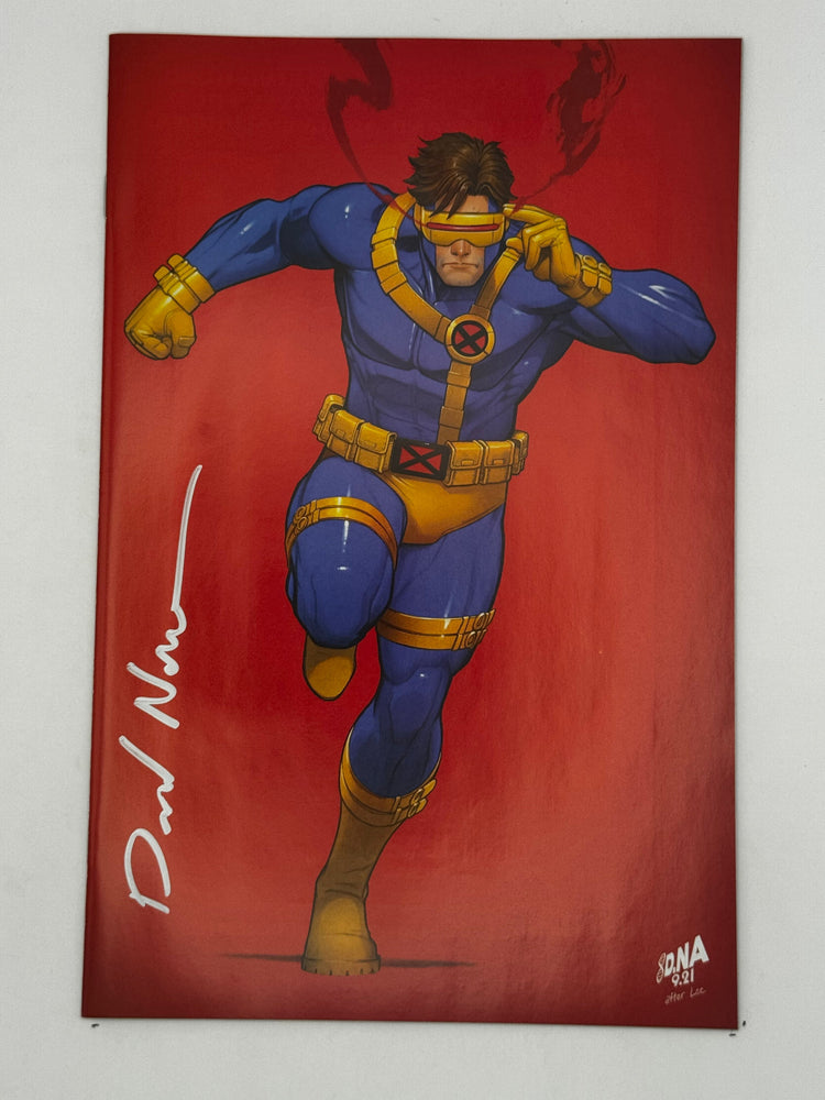 [Signed by David Nakayama] X-MEN #4 VIRGIN RED UNKNOWN COMICS DAVID NAKAYAMA EXCLUSIVE 5 YEAR ANNIVERSARY VAR (ONLINE ORDER ONLY)