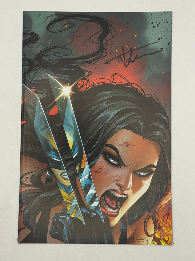 [Signed by Tyler Kirkham] X-23: DEADLY REGENESIS #5 VIRGIN UNKNOWN COMICS TYLER KIRKHAM EXCLUSIVE VAR (ONLINE ORDER ONLY)