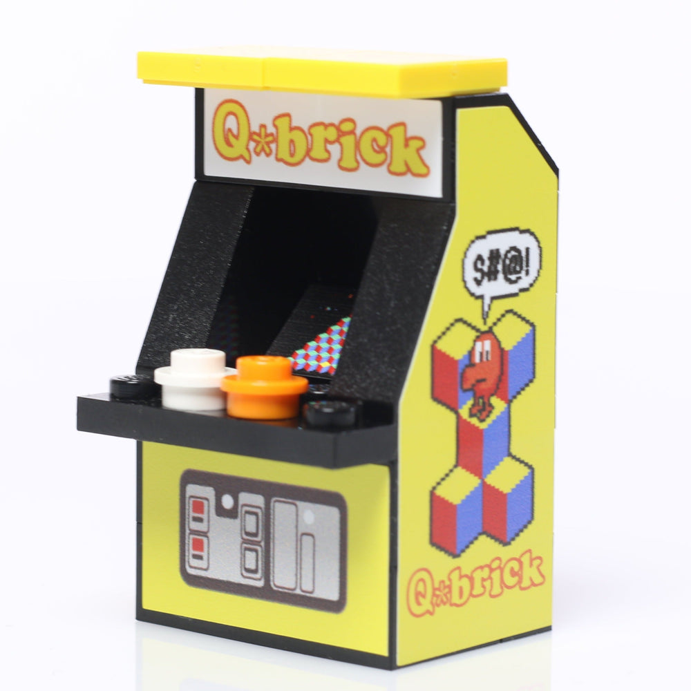 B3 Customs Q*Brick Arcade Machine made from LEGO parts (Online Order Only)