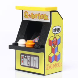 B3 Customs Q*Brick Arcade Machine made from LEGO parts (Online Order Only)