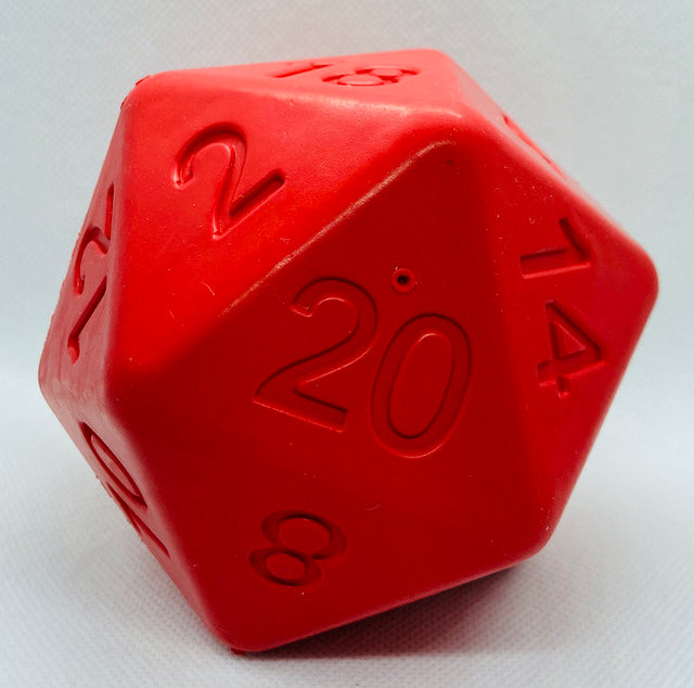 Paw-lymorph D20 Dog Toy: Red (ONLINE ORDER ONLY)