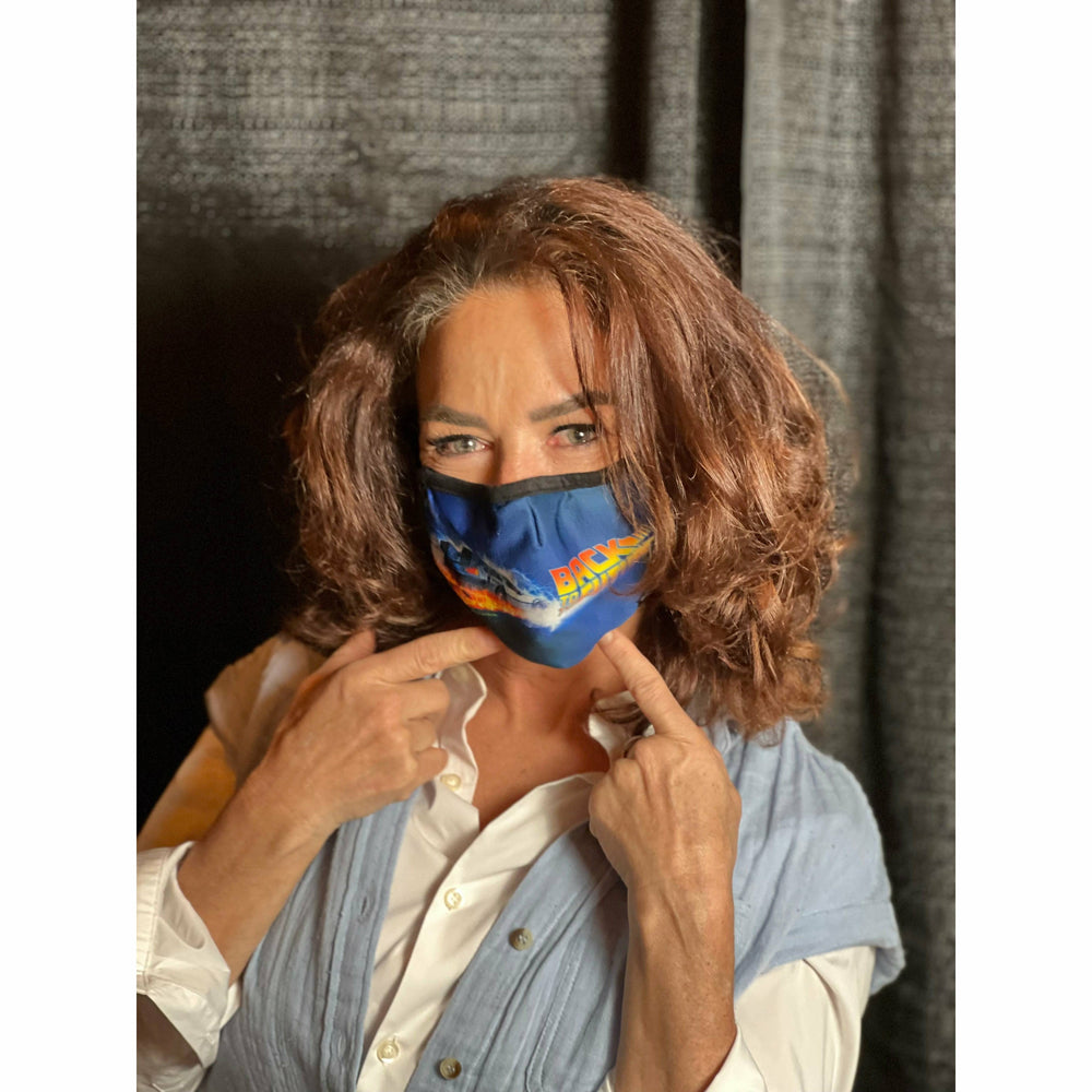 Back to the Future Adult Face Mask (ONLINE ORDER ONLY)