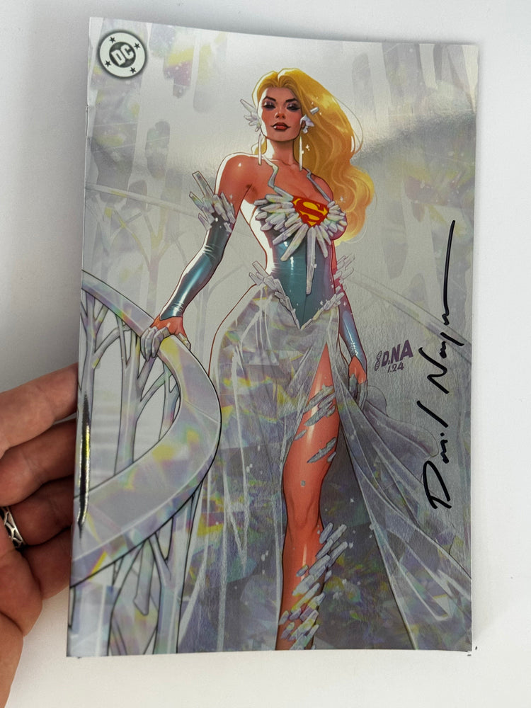 [Signed by David Nakayama] [FOIL] ACTION COMICS #1078 UNKNOWN COMICS DAVID NAKAYAMA EXCLUSIVE VIRGIN CONVENTION PREMIUM VAR [IN STOCK] (ONLINE ORDER ONLY)