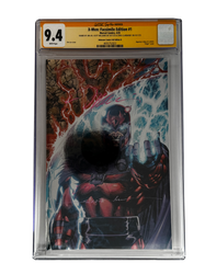 [TRIPLE SIGNED CGC YELLOW LABEL 4 PACK FOIL] X-Men 1991 #1 Facsimile Jim Lee | Claremont |  Williams Cover Var [Set #3] (ONLINE ORDER ONLY)