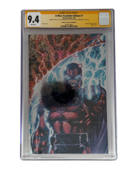 [TRIPLE SIGNED CGC YELLOW LABEL 4 PACK FOIL] X-Men 1991 #1 Facsimile Jim Lee | Claremont |  Williams Cover Var [Set #4] (ONLINE ORDER ONLY)