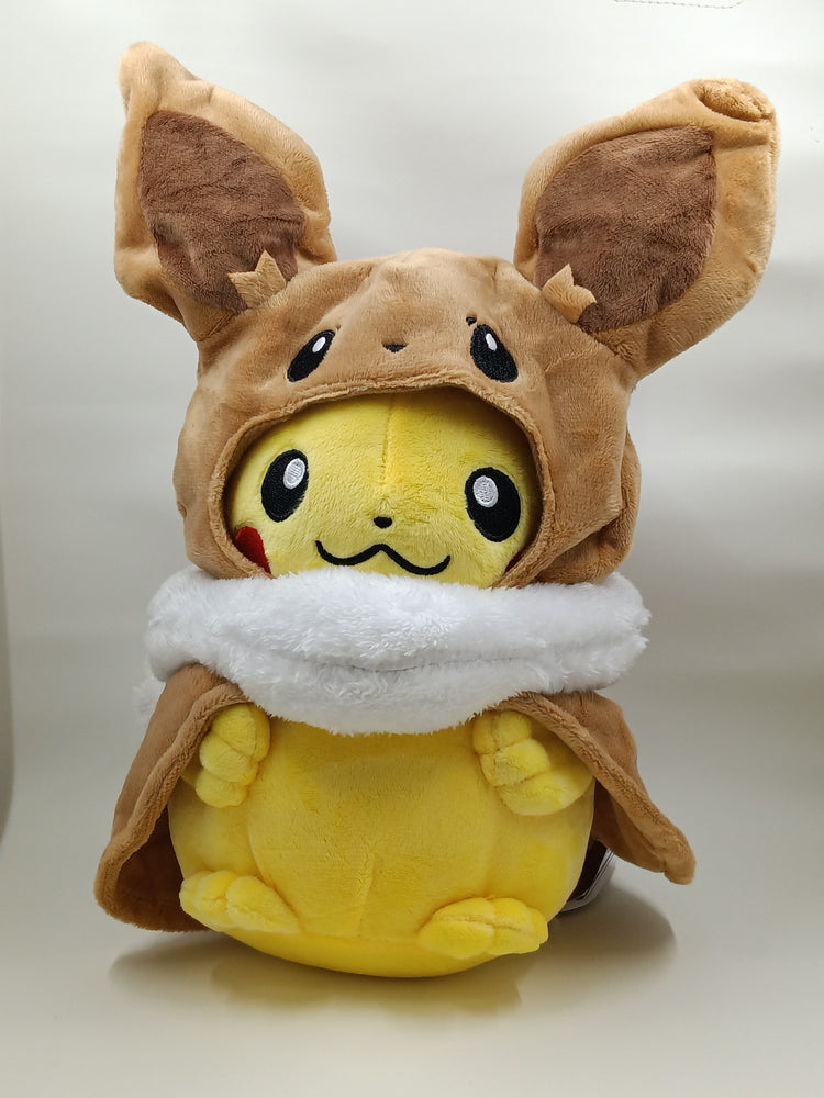 Pikachu with Eevee Hoodie 12 INCH PLUSH