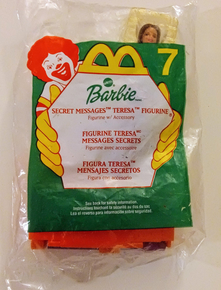 Barbie Happy Meal toy - Secret Messages Teresa (Bagged) (ONLINE ORDER ONLY)