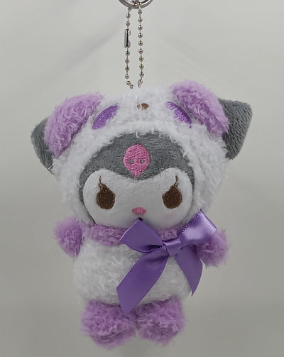 Kiromi Purple Panda Bear 5 INCH PLUSH Keychain