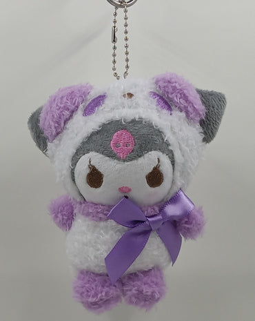 Kiromi Purple Panda Bear 5 INCH PLUSH Keychain