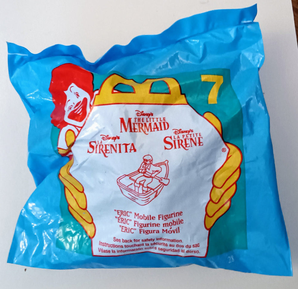 Disney Happy Meal toy - Eric from The Little Mermaid (Bagged) (ONLINE ORDER ONLY)