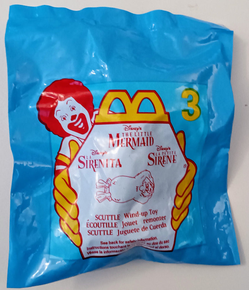 Disney Happy Meal toy - Skuttle from The Little Mermaid (Bagged) (ONLINE ORDER ONLY)