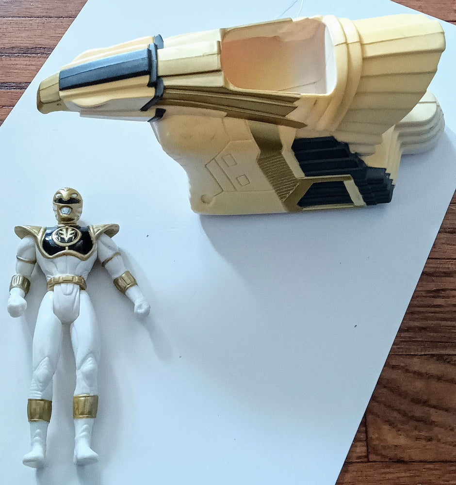 McDonald's Happy Meal toy - White Power Ranger (ONLINE ORDER ONLY)