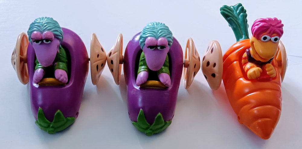 McDonald's Happy Meal toy set - Fraggle Rock set w/3 toys (ONLINE ORDER ONLY)