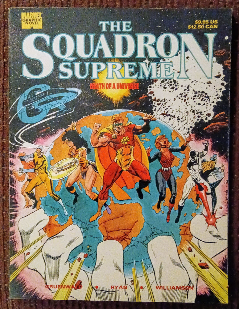Marvel SC Graphic Novel: Squadron Supreme - Death Of A Universe (ONLINE ORDER ONLY)