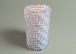 Transparent Modular Vase – Built with LEGO®-Compatible Bricks (ONLINE ORDER ONLY)