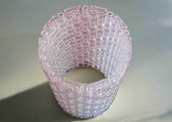 Transparent Modular Vase – Built with LEGO®-Compatible Bricks (ONLINE ORDER ONLY)