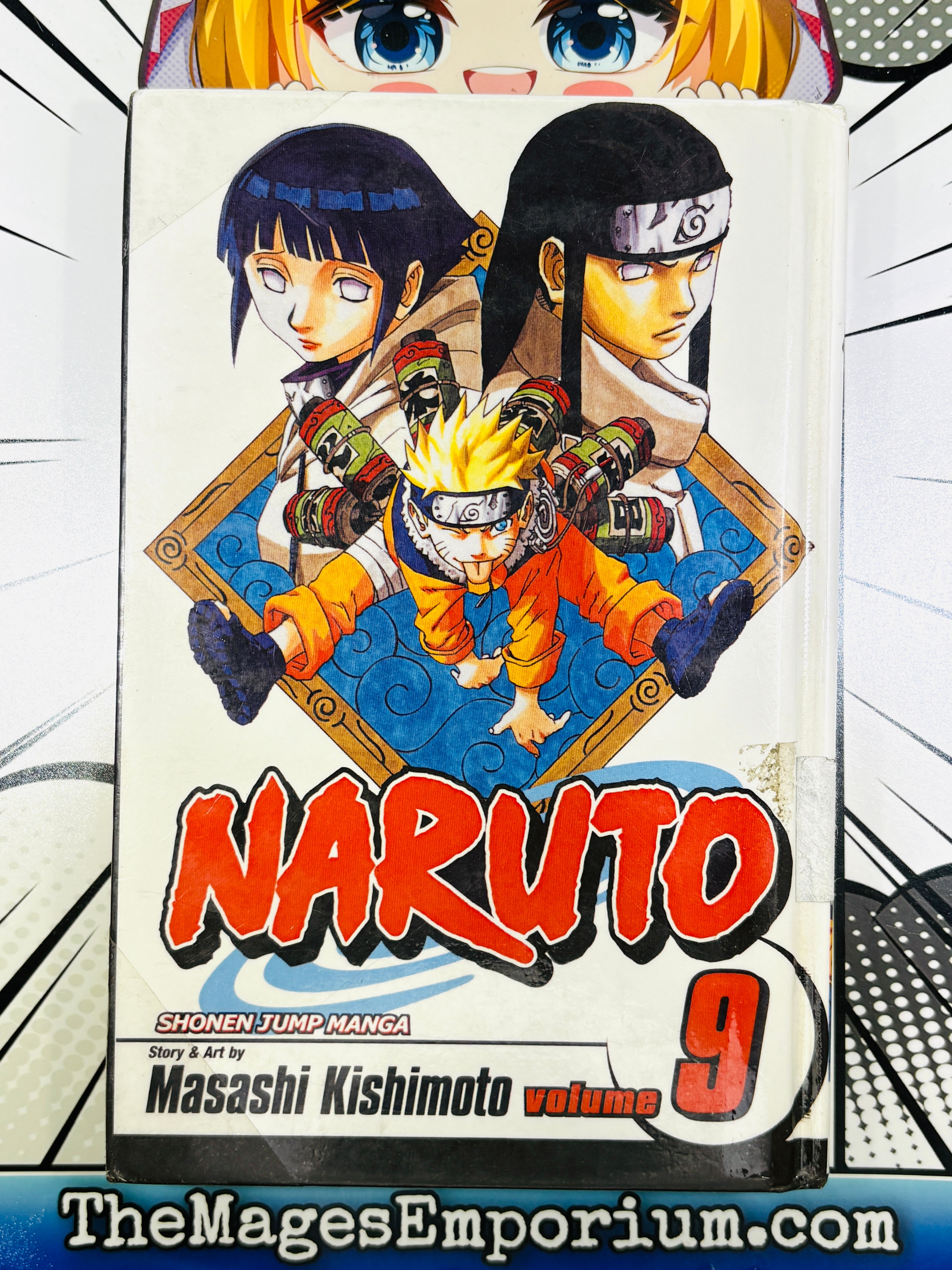 Naruto Vol 9 Hardcover Ex Library (ONLINE ORDER ONLY)