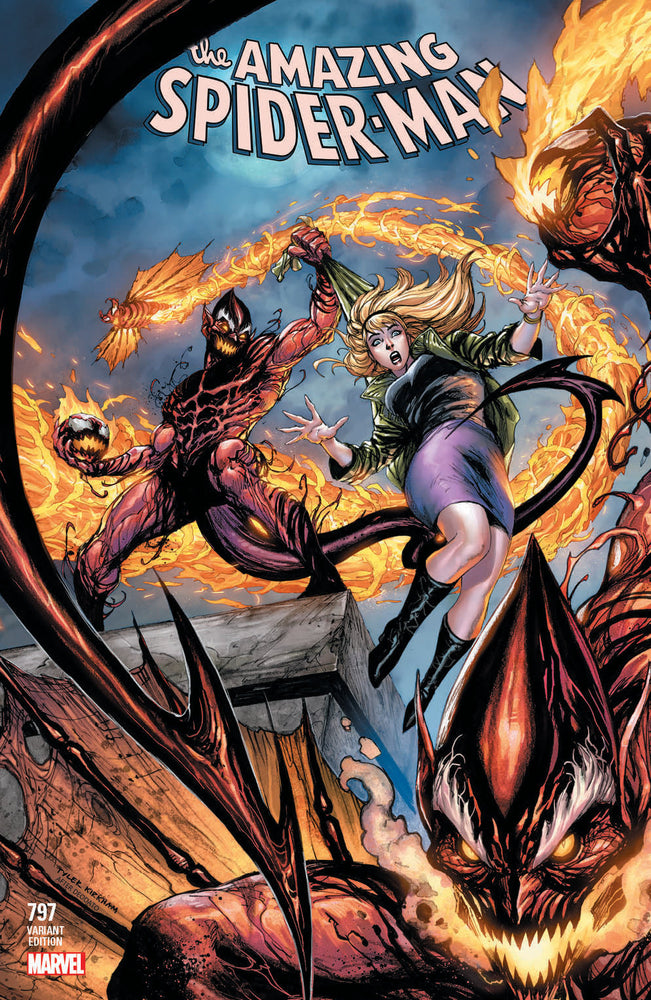 [4 PACK] AMAZING SPIDER-MAN #797, #798, #799, #800 UNKNOWN COMICS CONNECTING COVERS KIRKHAM 2018 (ONLINE ORDER ONLY)