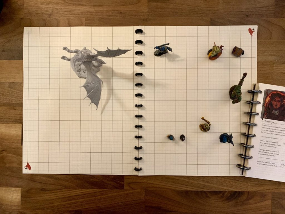 Rook & Raven: Campaign Atlas - Hex and Square Grid (ONLINE ORDER ONLY)