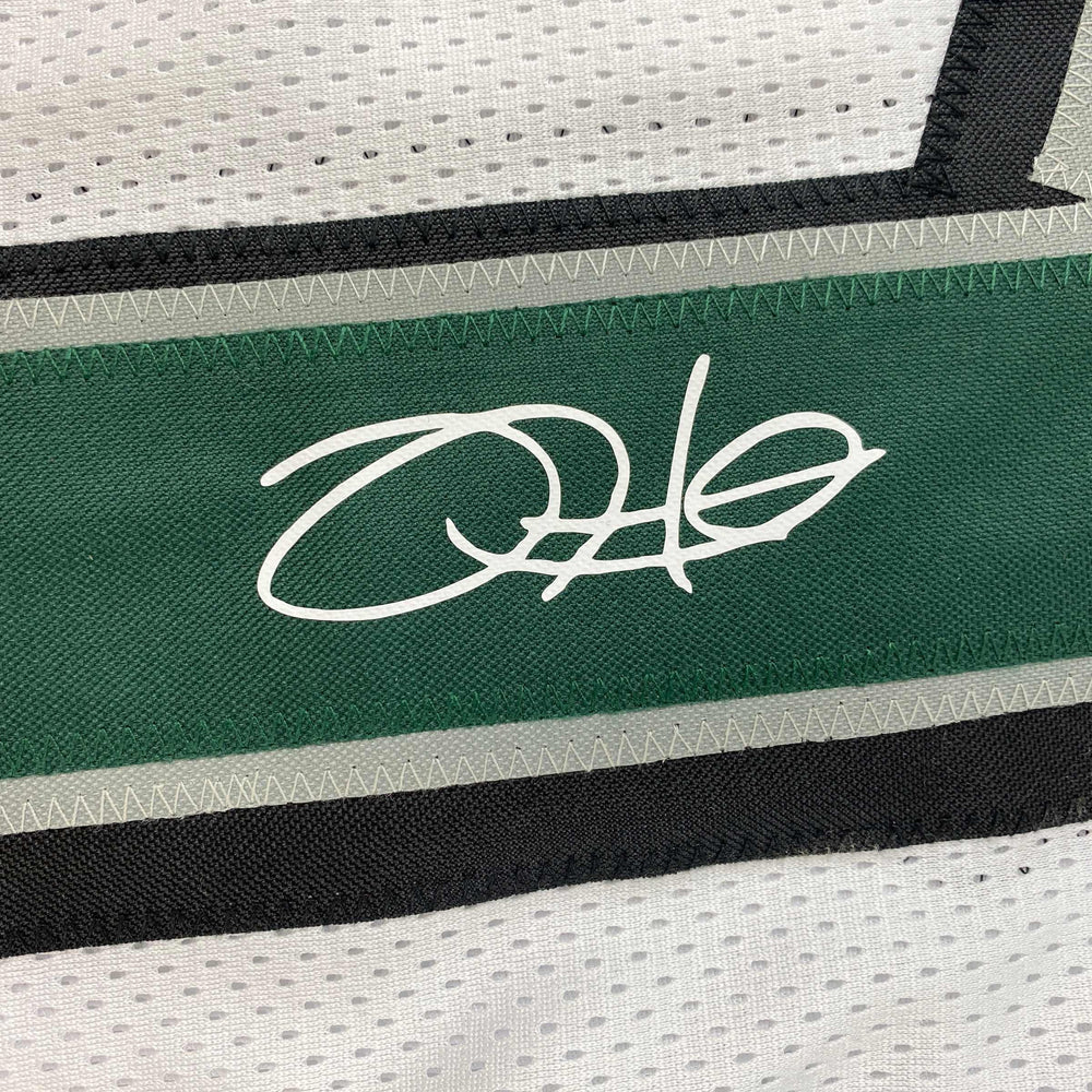 Facsimile Autographed Jalen Hurts Philadelphia White Reprint Laser Auto Football Jersey Size Men's XL (ONLINE ORDER ONLY)